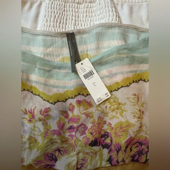 NWT Size L - By Anthropologie Twofer Off-the-Shoulder Scarf Top (NWT US$ 78) - Picture 6 of 15